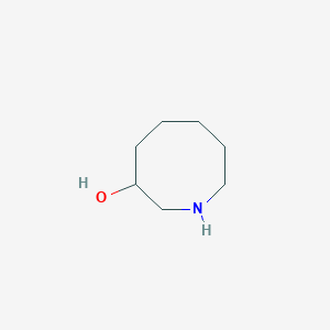 molecular formula C7H15NO B13329649 Azocan-3-ol 