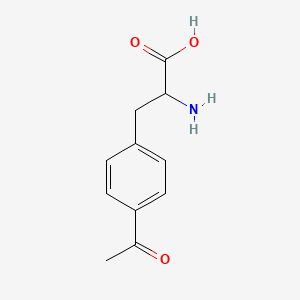 molecular formula C11H13NO3 B1332967 3-(4-乙酰苯基)-2-氨基丙酸 CAS No. 22888-49-9