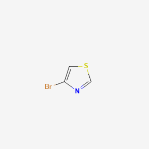 molecular formula C3H2BrNS B1332970 4-Bromothiazole CAS No. 34259-99-9