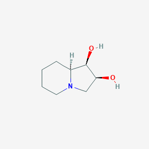 Rel-(1R,2S,8aS)-octahydroindolizine-1,2-diol