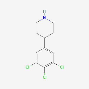 4-(3,4,5-Trichlorophenyl)piperidine