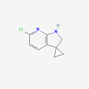 6'-Chloro-1',2'-dihydrospiro[cyclopropane-1,3'-pyrrolo[2,3-b]pyridine]