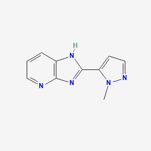 2-(1-Methyl-1H-pyrazol-5-yl)-3H-imidazo[4,5-b]pyridine