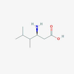 (3S)-3-Amino-4,5-dimethylhexanoic acid