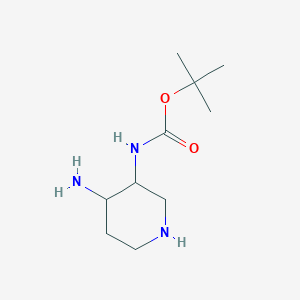 tert-Butyl (4-aminopiperidin-3-yl)carbamate