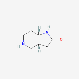 (3AR,7aS)-octahydro-2H-pyrrolo[3,2-c]pyridin-2-one