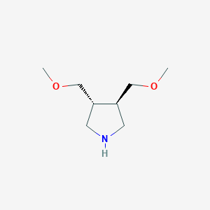 Rel-(3R,4R)-3,4-bis(methoxymethyl)pyrrolidine