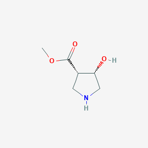 Rel-methyl (3S,4S)-4-hydroxypyrrolidine-3-carboxylate