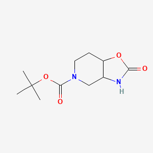 Tert-butyl 2-oxo-3,3a,4,6,7,7a-hexahydrooxazolo[4,5-c]pyridine-5-carboxylate