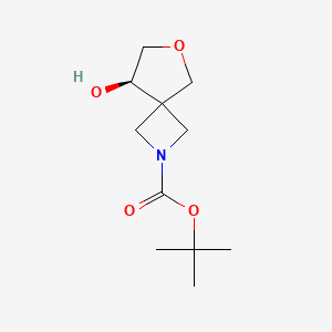 tert-Butyl (R)-8-hydroxy-6-oxa-2-azaspiro[3.4]octane-2-carboxylate