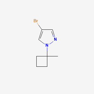 4-Bromo-1-(1-methylcyclobutyl)pyrazole