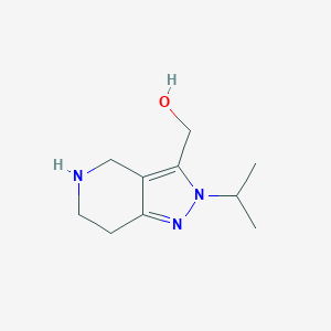 (2-isopropyl-4,5,6,7-tetrahydro-2H-pyrazolo[4,3-c]pyridin-3-yl)methanol