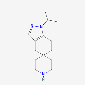 1-Isopropyl-1,4,6,7-tetrahydrospiro[indazole-5,4'-piperidine]