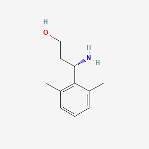 (3S)-3-Amino-3-(2,6-dimethylphenyl)propan-1-OL