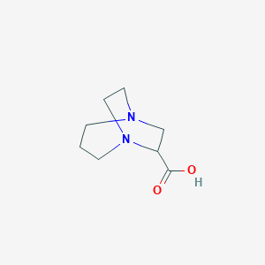 1,5-Diazabicyclo[3.2.2]nonane-6-carboxylic acid