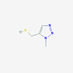 molecular formula C4H7N3S B13330271 (1-Methyl-1H-1,2,3-triazol-5-yl)methanethiol 