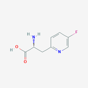 (R)-2-Amino-3-(5-fluoropyridin-2-yl)propanoic acid