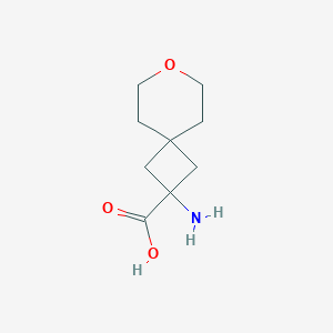 2-Amino-7-oxaspiro[3.5]nonane-2-carboxylic acid