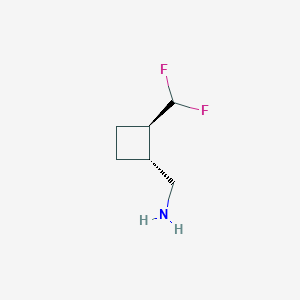 ((1R,2R)-2-(Difluoromethyl)cyclobutyl)methanamine