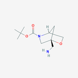 tert-Butyl (1R,4S)-1-(aminomethyl)-2-oxa-5-azabicyclo[2.2.1]heptane-5-carboxylate