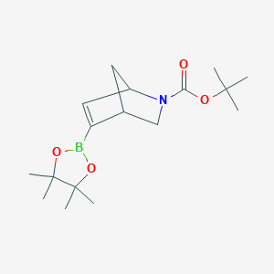 Tert-butyl 5-(tetramethyl-1,3,2-dioxaborolan-2-yl)-2-azabicyclo[2.2.1]hept-5-ene-2-carboxylate