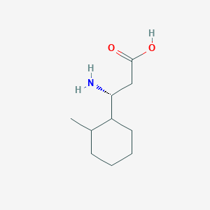 (3R)-3-Amino-3-(2-methylcyclohexyl)propanoic acid