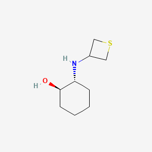 (1R,2R)-2-(Thietan-3-ylamino)cyclohexan-1-ol