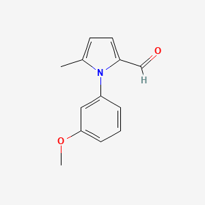 1-(3-Methoxyphenyl)-5-methyl-1h-pyrrole-2-carbaldehyde