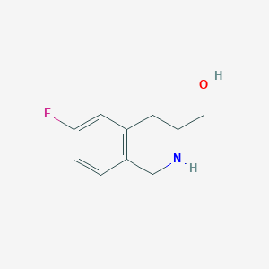 3-Isoquinolinemethanol, 6-fluoro-1,2,3,4-tetrahydro-