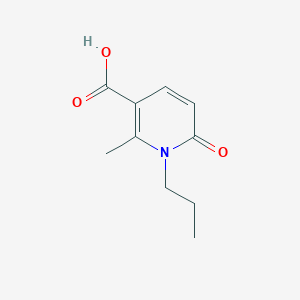 2-Methyl-6-oxo-1-propyl-1,6-dihydropyridine-3-carboxylic acid