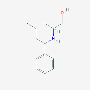 2-[(1-Phenylbutyl)amino]propan-1-ol