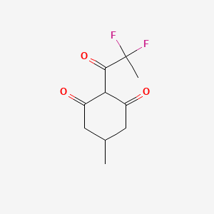 2-(2,2-Difluoropropanoyl)-5-methylcyclohexane-1,3-dione