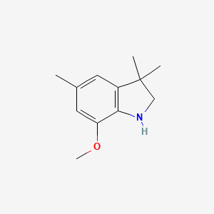 7-Methoxy-3,3,5-trimethyl-2,3-dihydro-1H-indole