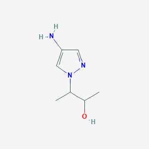 Rel-3-(4-amino-1H-pyrazol-1-yl)butan-2-ol