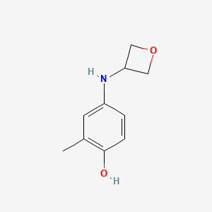 2-Methyl-4-(oxetan-3-ylamino)phenol