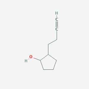 2-(But-3-yn-1-yl)cyclopentan-1-ol