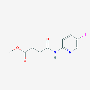 Methyl 4-((5-iodopyridin-2-yl)amino)-4-oxobutanoate