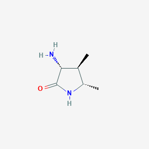 Rel-(3R,4R,5S)-3-amino-4,5-dimethylpyrrolidin-2-one