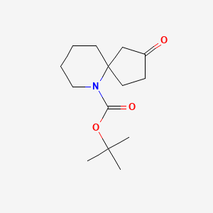 molecular formula C14H23NO3 B13331097 tert-Butyl 2-oxo-6-azaspiro[4.5]decane-6-carboxylate 