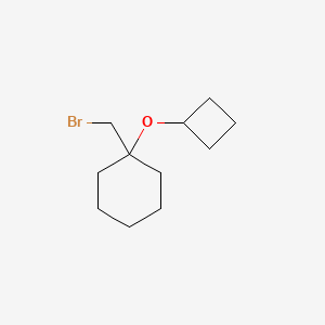 1-(Bromomethyl)-1-cyclobutoxycyclohexane