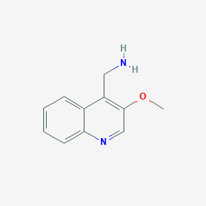 (3-Methoxyquinolin-4-yl)methanamine