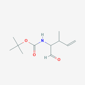 tert-Butyl (3-methyl-1-oxopent-4-en-2-yl)carbamate