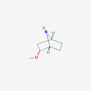 molecular formula C7H13NO B13331430 Rel-(1R,2R,4S)-2-methoxy-7-azabicyclo[2.2.1]heptane 