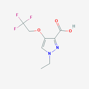 1-Ethyl-4-(2,2,2-trifluoroethoxy)-1H-pyrazole-3-carboxylic acid