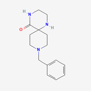 9-Benzyl-1,4,9-triazaspiro[5.5]undecan-5-one