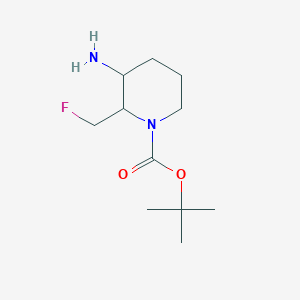 tert-Butyl 3-amino-2-(fluoromethyl)piperidine-1-carboxylate