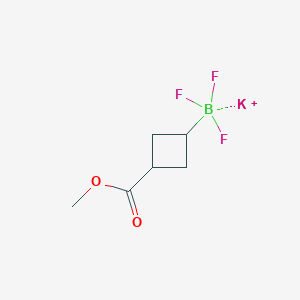 Potassium trifluoro[3-(methoxycarbonyl)cyclobutyl]boranuide