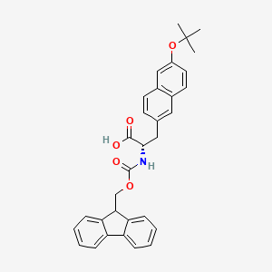 (S)-2-((((9H-Fluoren-9-yl)methoxy)carbonyl)amino)-3-(6-(tert-butoxy)naphthalen-2-yl)propanoic acid