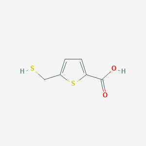 5-(Sulfanylmethyl)thiophene-2-carboxylic acid