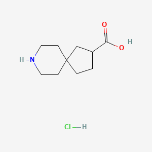 8-Azaspiro[4.5]decane-2-carboxylic acid hydrochloride